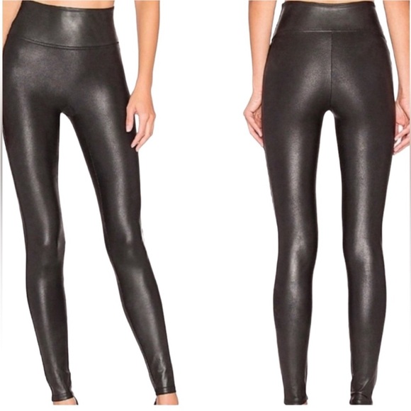 Spanx Faux Leather Leggings - Picture 2 of 11